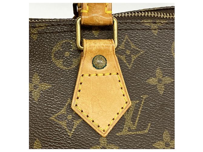 Bolso Louis Vuitton Monogram Speedy 30 Castaño - vista 9