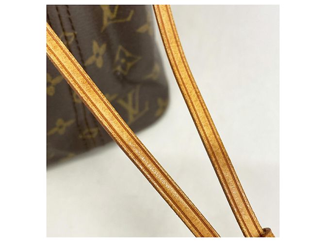 Bolso Tote Louis Vuitton Monogram Neverfull PM Castaño - vista 11