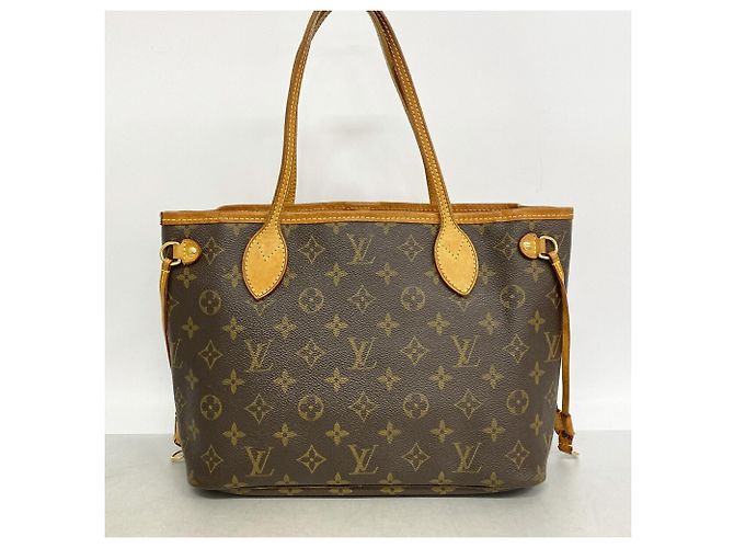 Bolso Tote Louis Vuitton Monogram Neverfull PM Castaño - vista 12