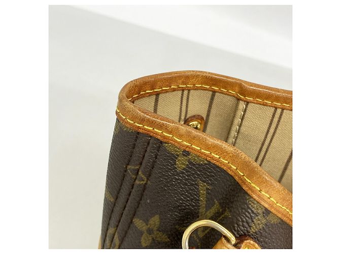 Bolso Tote Louis Vuitton Monogram Neverfull PM Castaño - vista 8