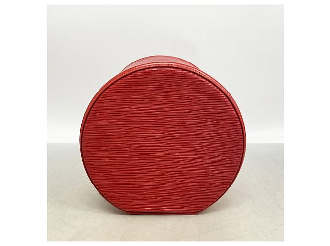 Louis Vuitton Epi Cannes Handtasche Rot - Ansicht 3