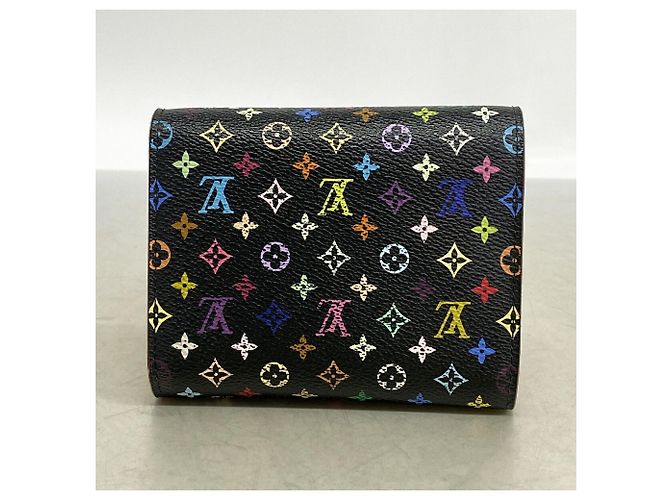 Louis Vuitton Tri-fold Wallet in Grenade Noir Black Red - view 11