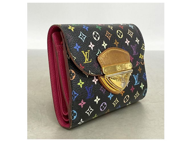Louis Vuitton Tri-fold Wallet in Grenade Noir Black Red - view 2