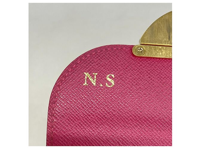 Louis Vuitton Tri-fold Wallet in Grenade Noir Black Red - view 5