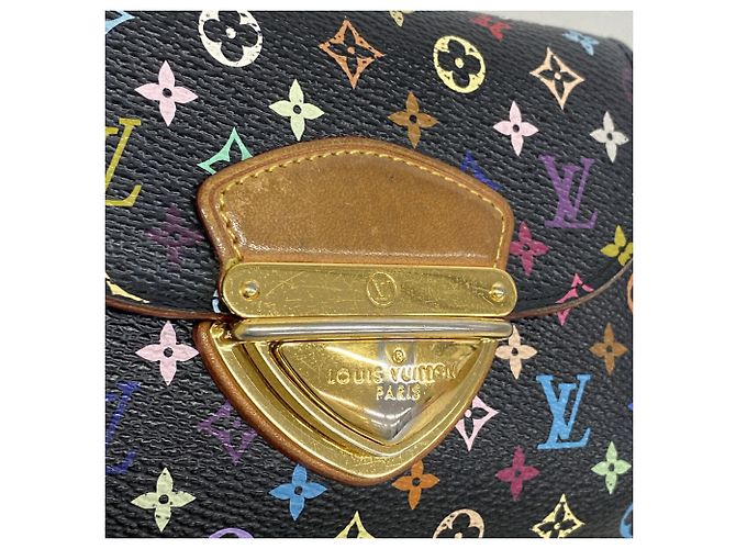 Louis Vuitton Tri-fold Wallet in Grenade Noir Black Red - view 9