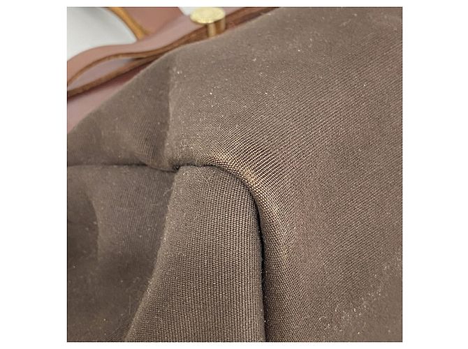 Hermès Saco Tote Hermes Herbag Cabas Marrom - vista 7