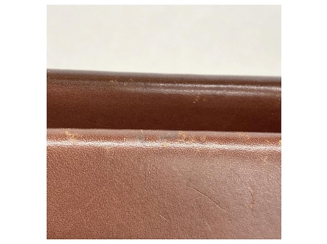 Hermès Saco Tote Hermes Herbag Cabas Marrom - vista 8