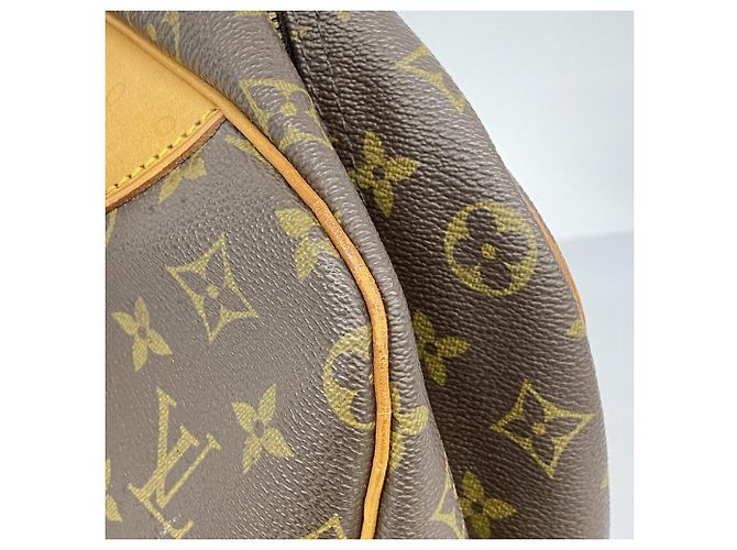 Borsa Louis Vuitton Monogram Deauville Marrone - vista 8