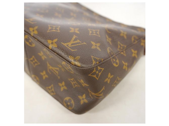 Sac à épaule Louis Vuitton Monogram Looping MM Marron - vue 6