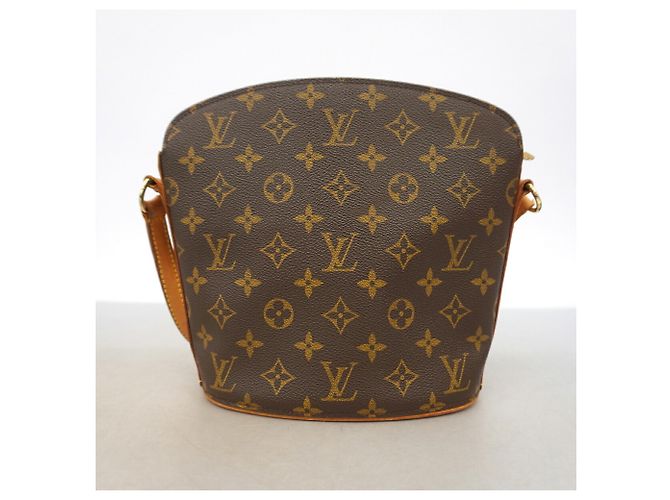 Bolso de hombro Louis Vuitton Monogram Druot Castaño - vista 11