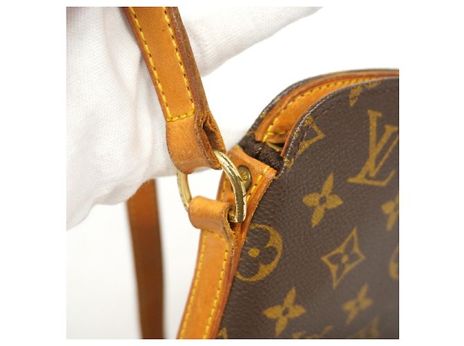 Bolso de hombro Louis Vuitton Monogram Druot Castaño - vista 8