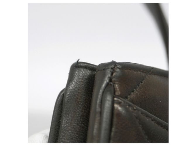 Chanel Matelassé Lammleder Tote Bag Schwarz - Ansicht 7