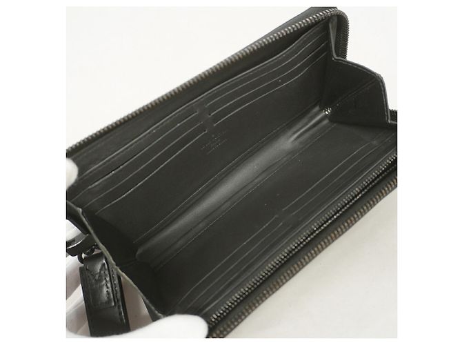 Louis Vuitton LV Aerogram Zippy Wallet Black - view 3