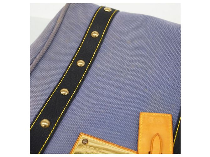 Louis Vuitton Antigua Cabas MM Tote Bag Blau - Ansicht 8