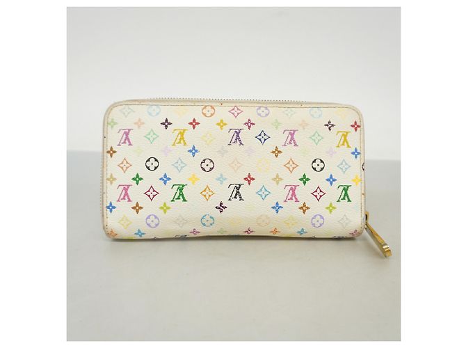 Portafoglio Zippy Louis Vuitton Monogram Multicolor Rosa Bianco - vista 10
