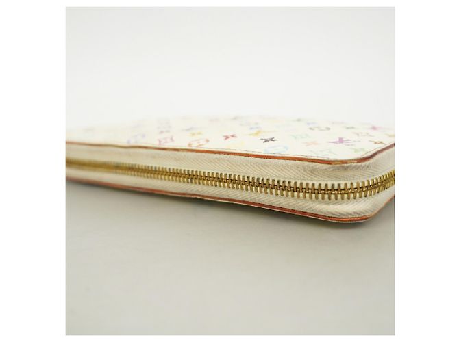 Portafoglio Zippy Louis Vuitton Monogram Multicolor Rosa Bianco - vista 5