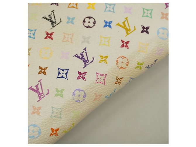 Portafoglio Zippy Louis Vuitton Monogram Multicolor Rosa Bianco - vista 9