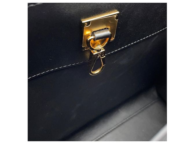 Louis Vuitton Monogram Reverse City Steamer PM Handtasche Schwarz - Ansicht 11