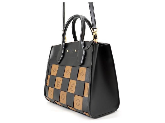 Louis Vuitton Monogram Reverse City Steamer PM Handtasche Schwarz - Ansicht 2
