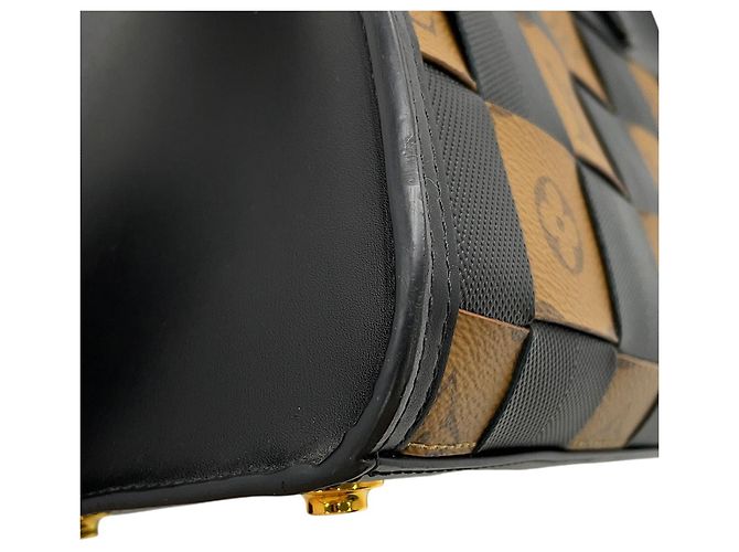 Louis Vuitton Monogram Reverse City Steamer PM Handtasche Schwarz - Ansicht 7