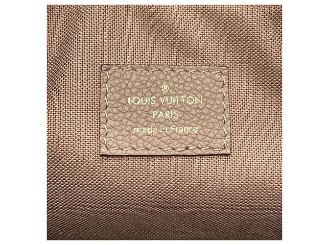 Bolsa Louis Vuitton Monogram Empreinte Vosges MM Taupe - vista 19