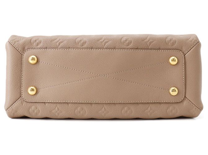 Bolsa Louis Vuitton Monogram Empreinte Vosges MM Taupe - vista 3