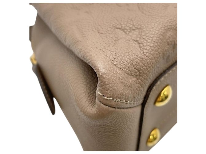Bolsa Louis Vuitton Monogram Empreinte Vosges MM Taupe - vista 7