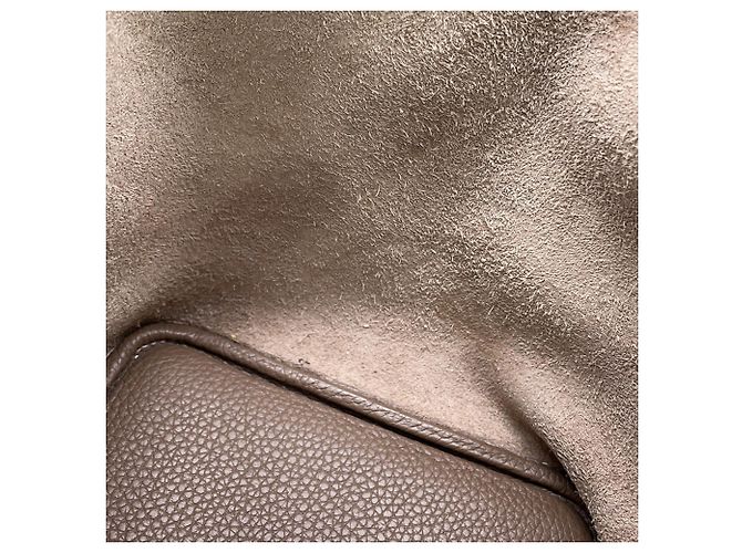 Hermès Hermes Picotin Lock PM Handtasche in Etoupe Taupe - Ansicht 6