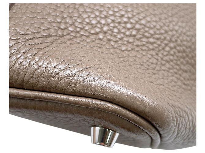 Hermès Hermes Picotin Lock PM Handtasche in Etoupe Taupe - Ansicht 7