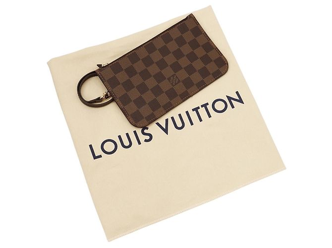 Louis Vuitton Damier Ebene Neverfull PM Tote Bag Rot - Ansicht 14