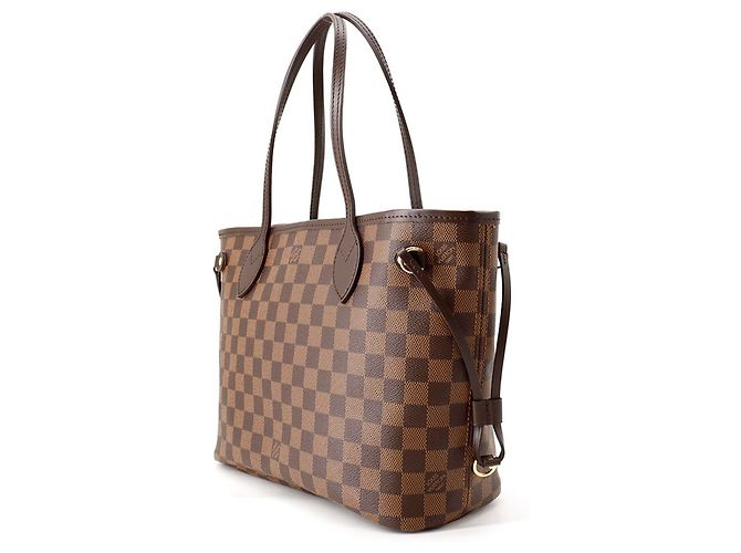 Louis Vuitton Damier Ebene Neverfull PM Tote Bag Rot - Ansicht 2