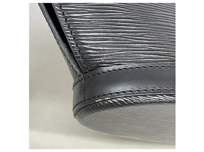 Louis Vuitton Epi Saint Jacques Handtasche Schwarz - Ansicht 7