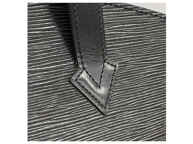 Louis Vuitton Epi Saint Jacques Handtasche Schwarz - Ansicht 9