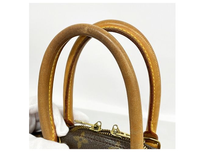 Borsa Louis Vuitton Monogram Deauville Marrone - vista 7