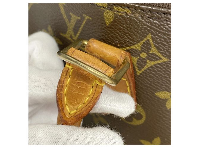 Louis Vuitton Alma Monogram Handtasche Braun - Ansicht 8