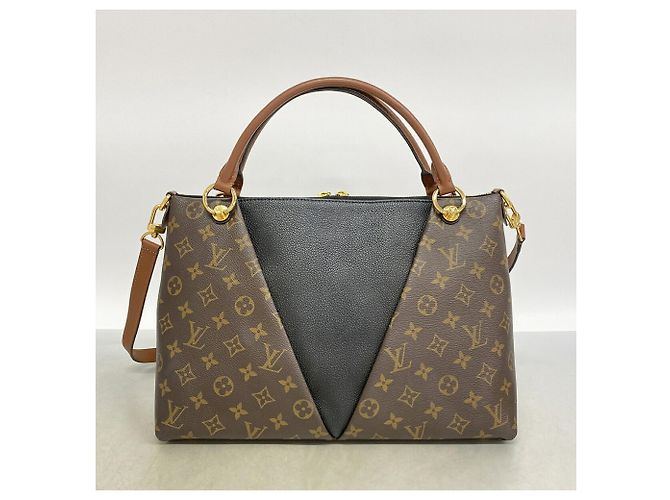 Borsa Louis Vuitton Monogram V Tote MM Nero - vista 13