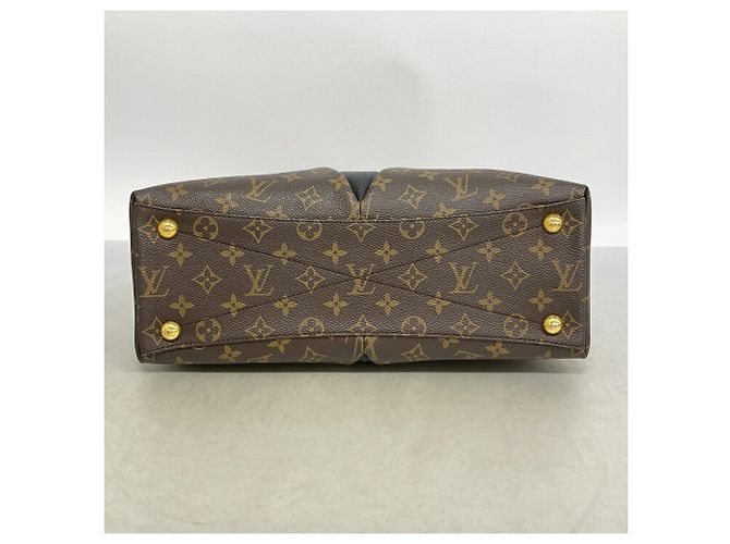 Borsa Louis Vuitton Monogram V Tote MM Nero - vista 3