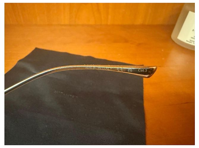 Autre Marque Saint Laurent Sonnenbrille in Silber - Ansicht 6