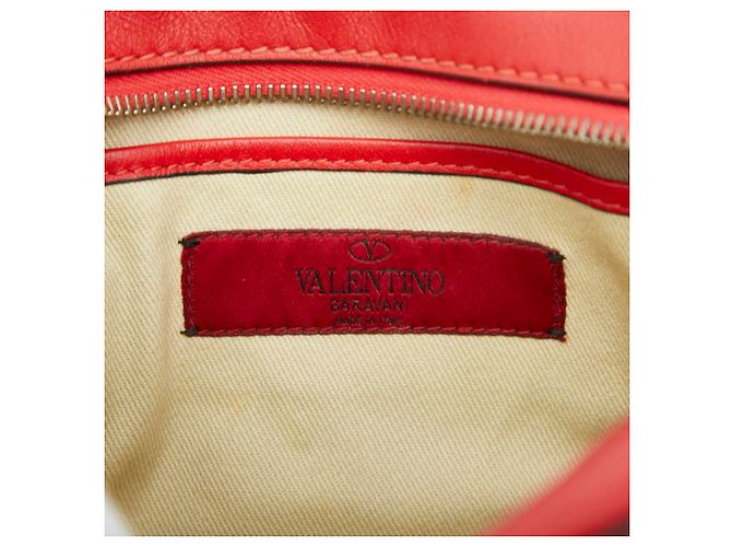 Bolsa de Ombro Valentino Rockstud Vermelho - vista 10
