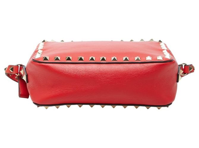Bolsa de Ombro Valentino Rockstud Vermelho - vista 3