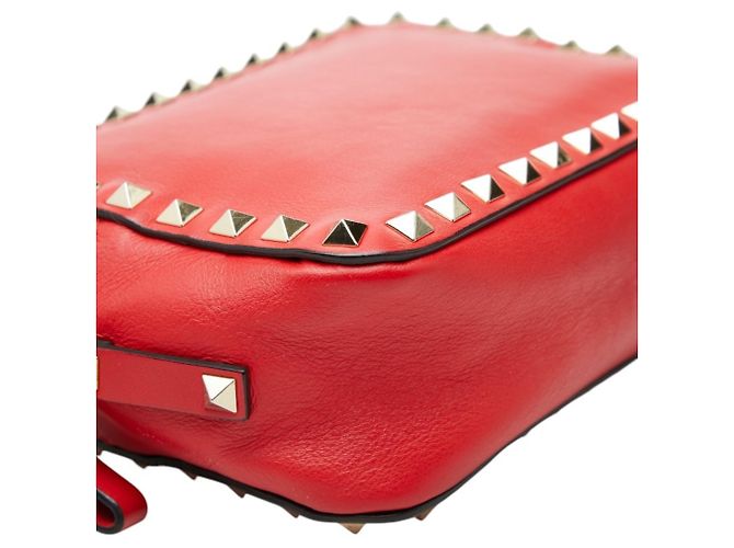 Bolsa de Ombro Valentino Rockstud Vermelho - vista 5