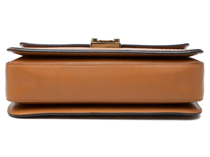 Bolsa MCM Visetos Logogram em couro marrom - vista 3