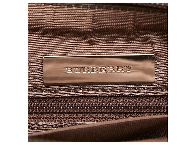 Burberry Nova Check One-Shoulder Tasche Braun - Ansicht 10