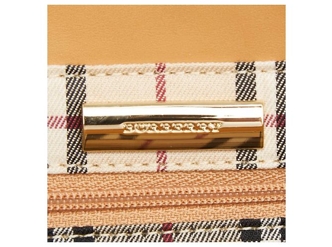 Saco Tote Burberry Nova Check Bege - vista 13