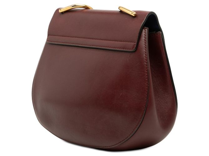 Borsa a tracolla Chloé Drew Chain Marrone Blu - vista 2