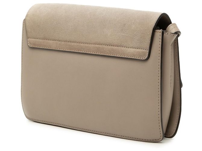 Borsa a tracolla Chloé Chloe Faye Grigio - vista 2