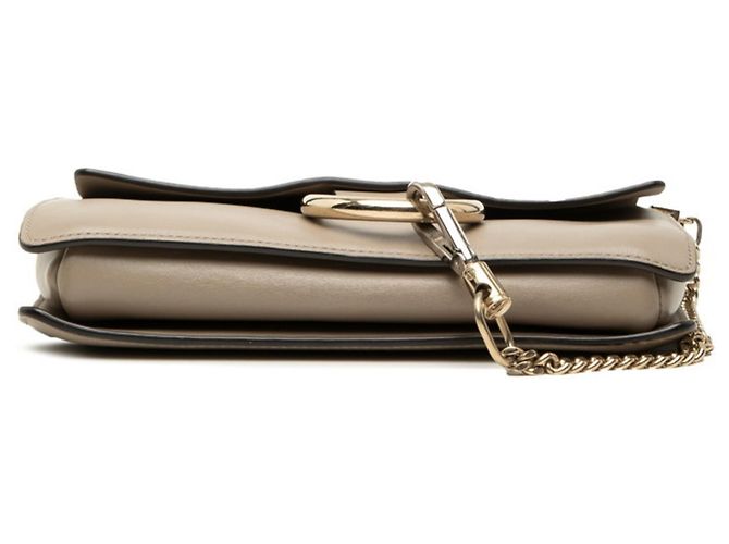 Borsa a tracolla Chloé Chloe Faye Grigio - vista 3