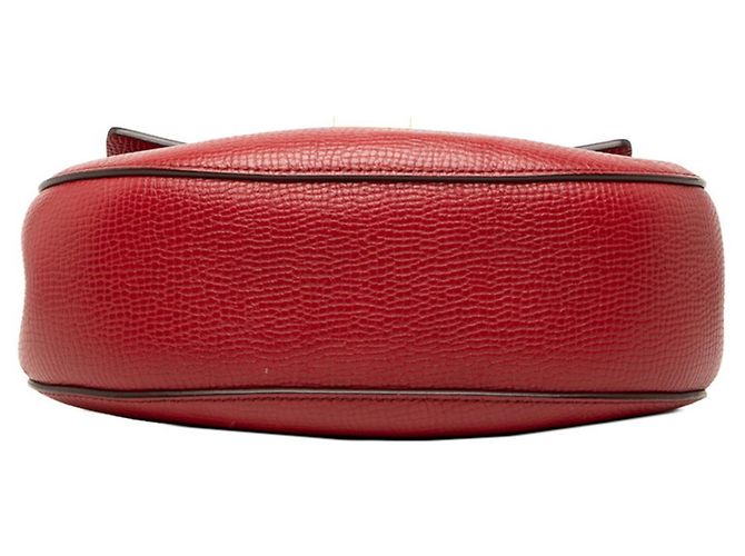 Bolso bandolera con cadena Chloé Drew Roja - vista 3