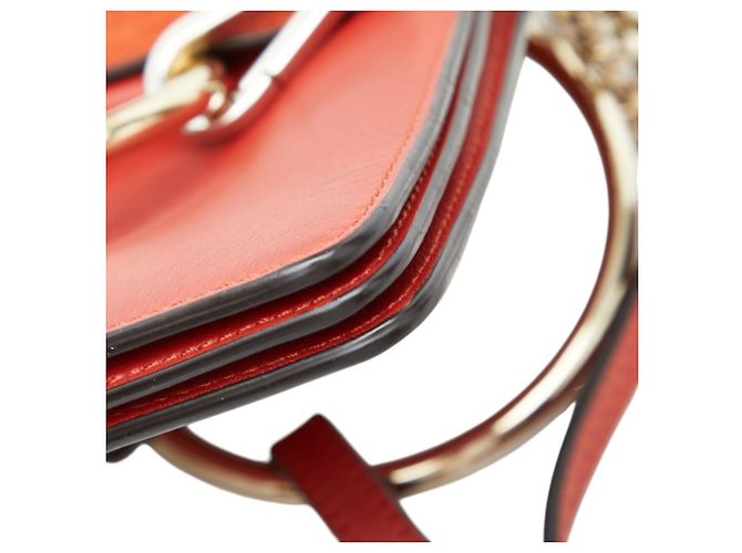 Borsa a tracolla Chloé Faye Small Rosso - vista 5