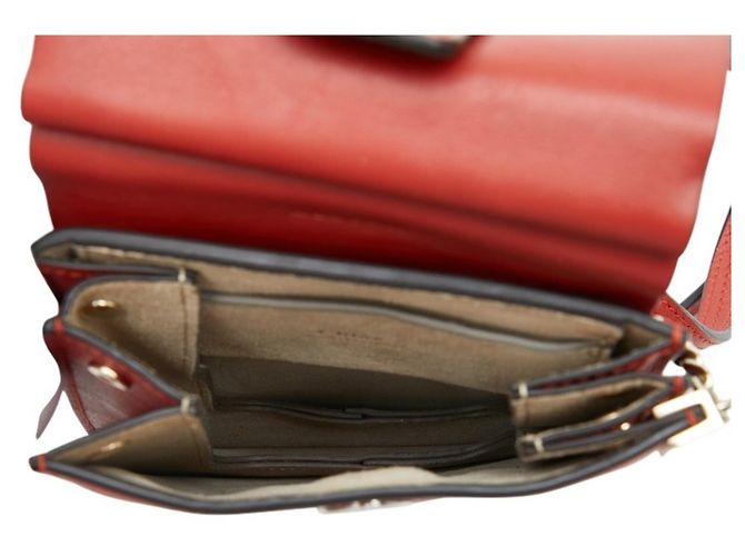 Borsa a tracolla Chloé Faye Small Rosso - vista 6